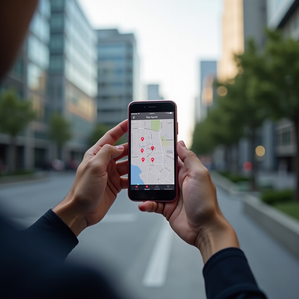 cómo obtener latitud y longitud en un iPhone