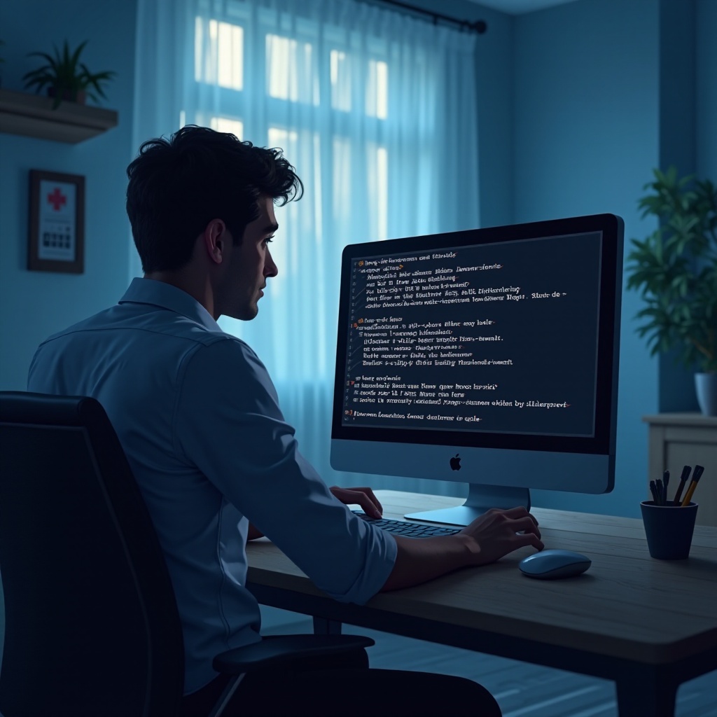 indicador de comando para formatear el disco duro