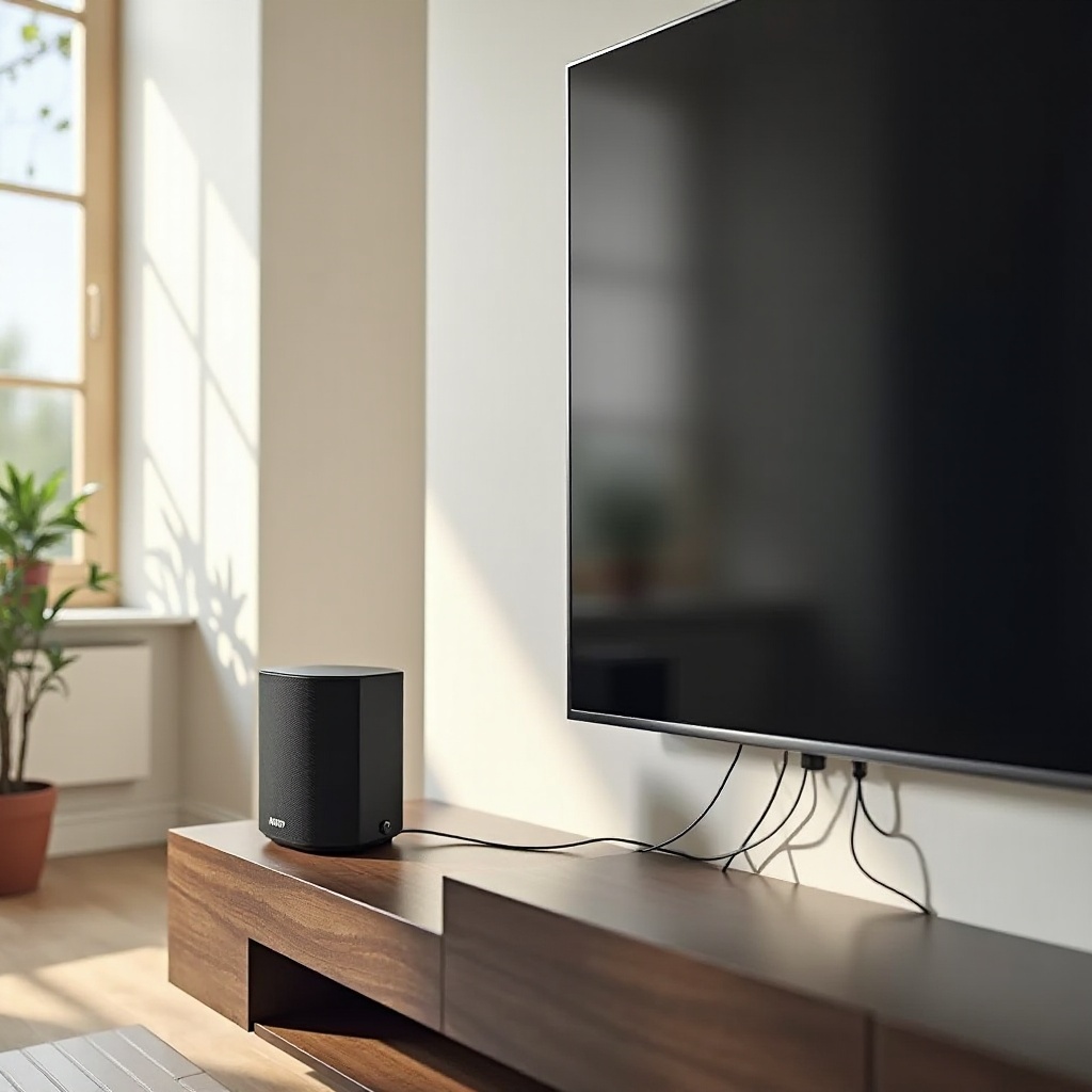 cómo conectar el altavoz Sonos al televisor