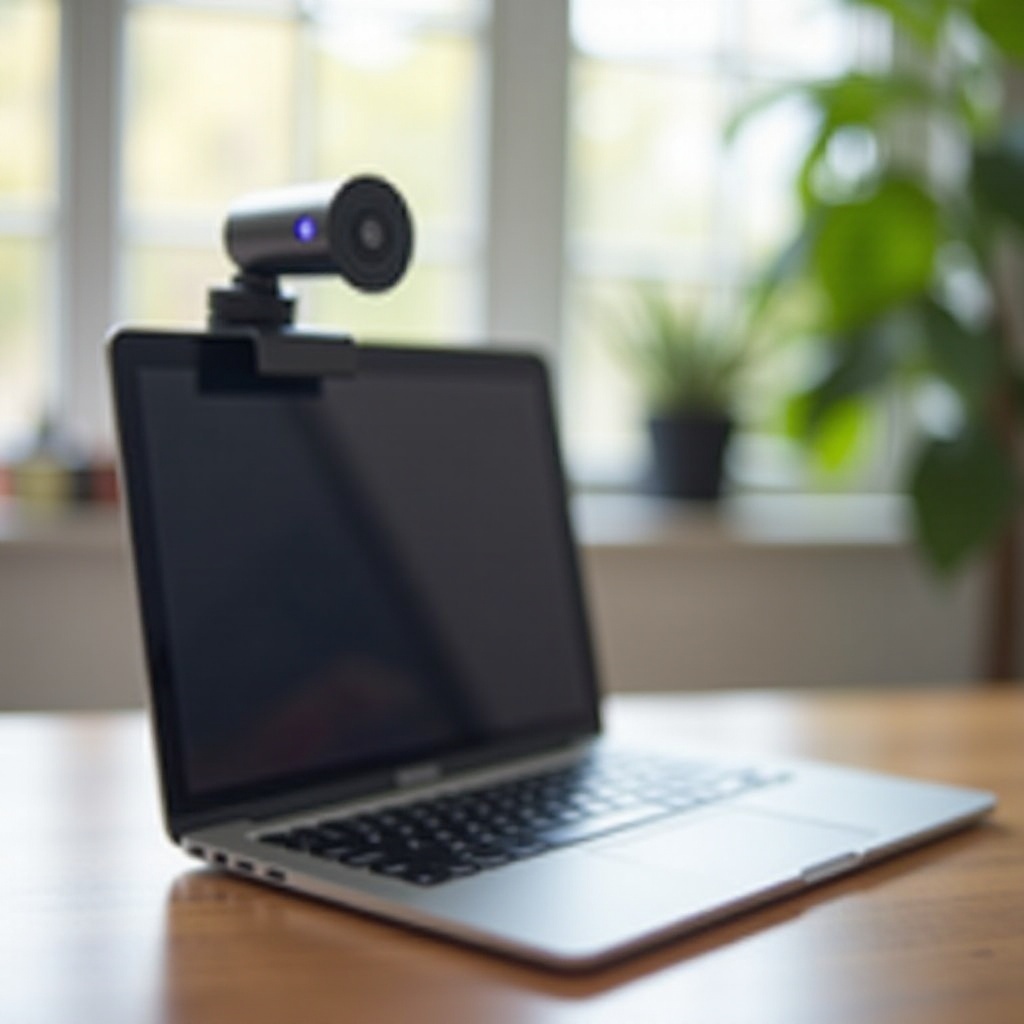 configurar cámara web externa en MacBook