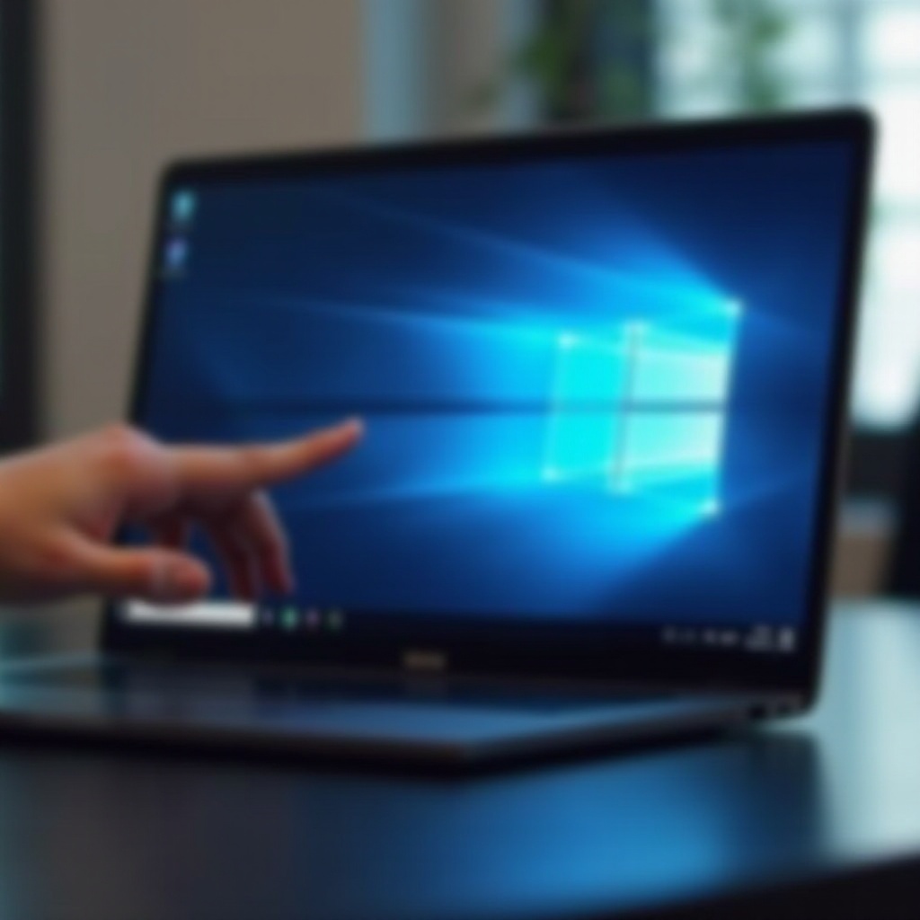 desactivar la pantalla táctil en Windows 10