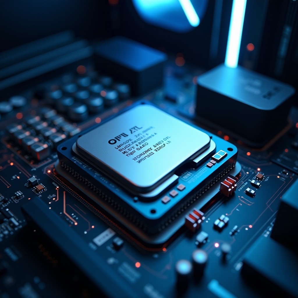 configuración rápida de la CPU
