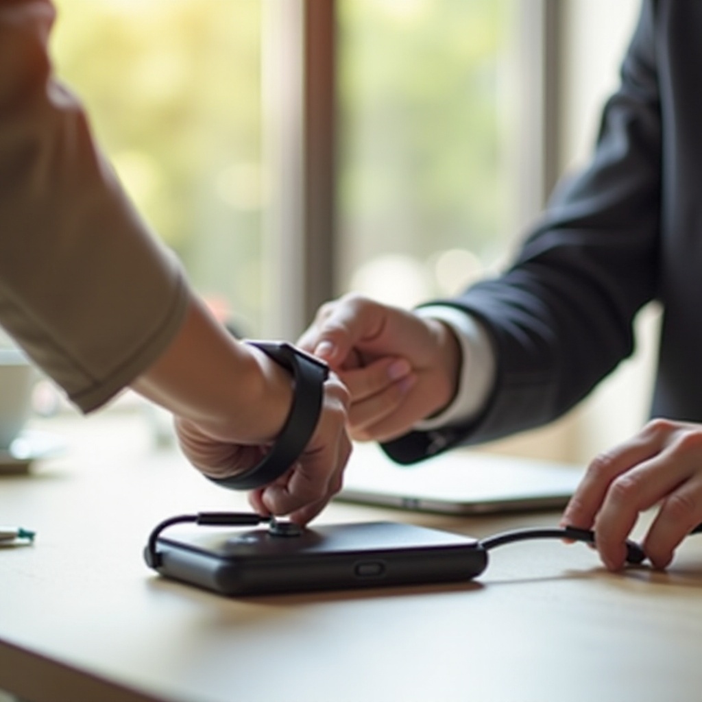 cómo cargar un reloj inteligente con un cargador