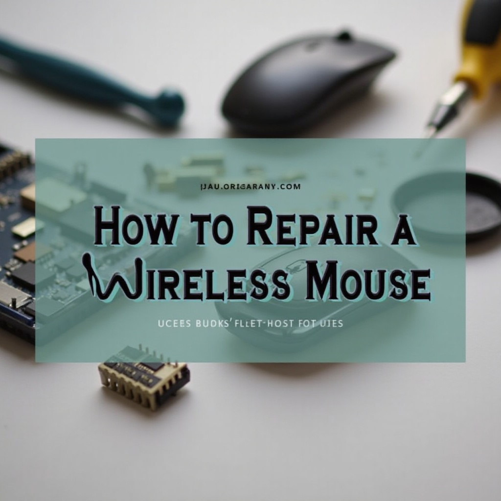 cómo arreglar un ratón inalámbrico